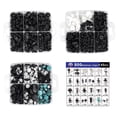 thumbnail image 3 of ikaufen 1000Pcs Car Retainer Clips Auto Fasteners Push Trim Clips Pin Rivet Bumper Kit, 3 of 7