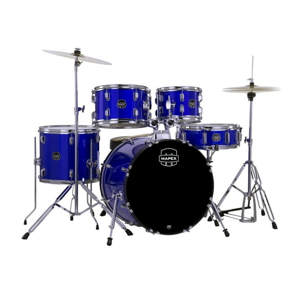Batería MAPEX Serie COMET Color Índigo Blue 5 pzs CM5044FTC-IB-SC
