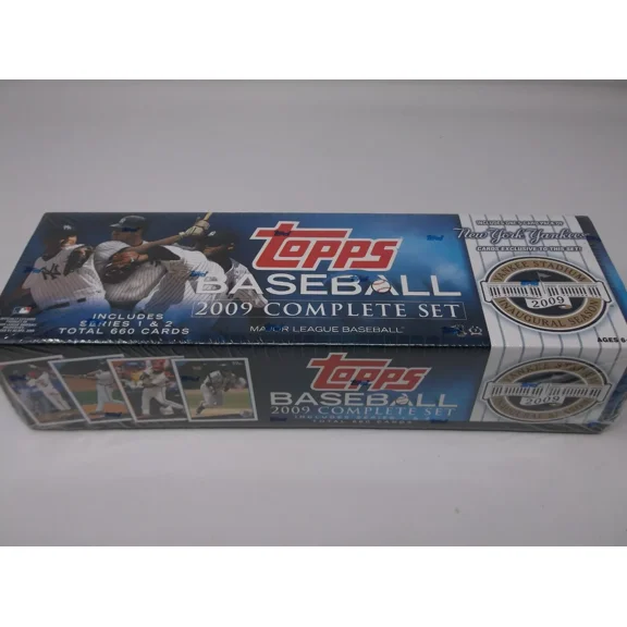 2009 Topps Baseball Complete Factory Set 660 cards - Stadium Inaugural Season
