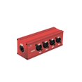 thumbnail image 5 of 4 Channel Multi Network 3Pin XLR to Ethercon RJ45 Cat5 Ethernet Extender for Live Stage Audio Record, 5 of 5