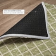 thumbnail image 6 of Addison Rugs Dream Shag Premium Machine Washable Transitional Lattice Aloe Round Rug, 8' x 8', 6 of 8