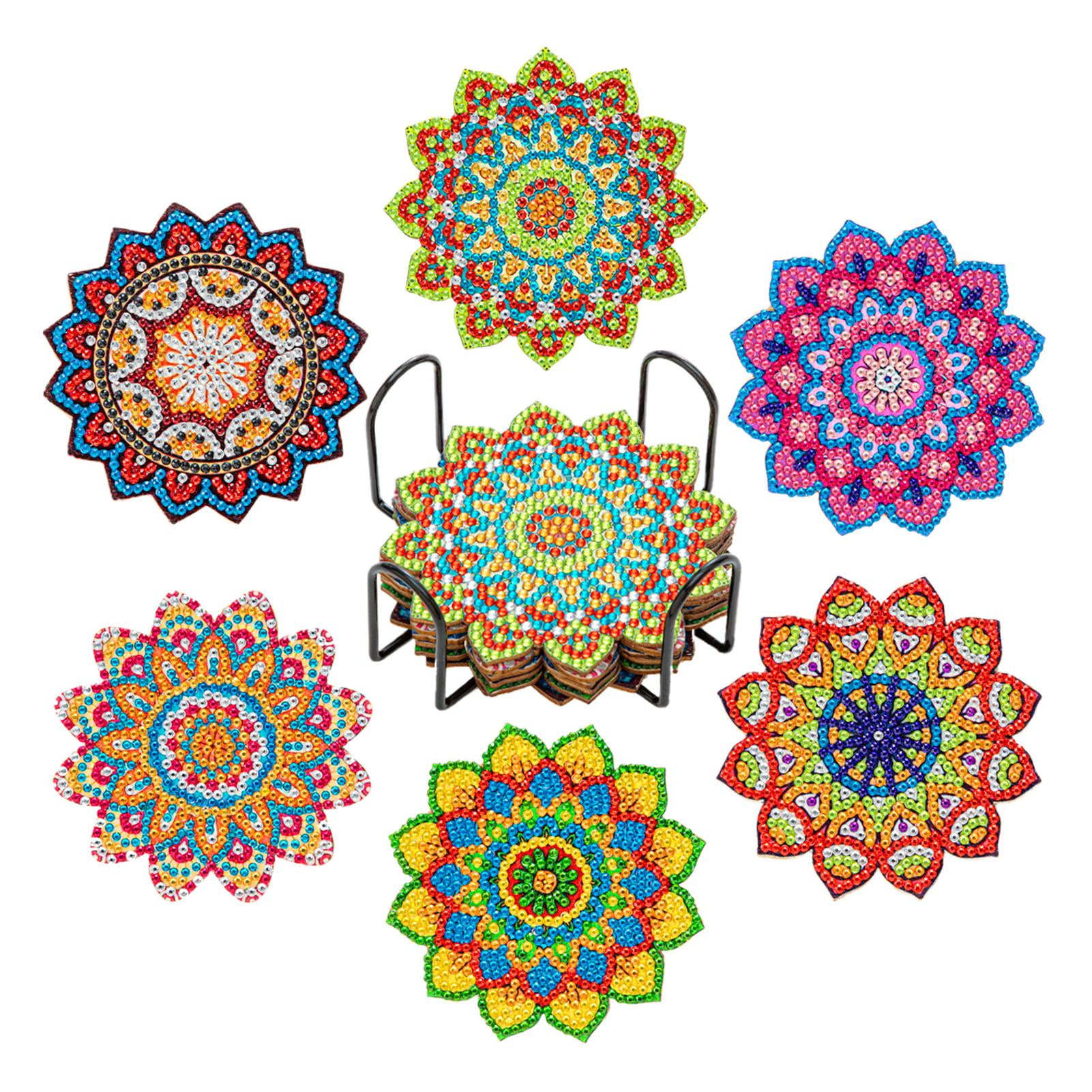 Goxfaca Diamond Art Coasters Arts And Crafts Diamonds Painting Kits goxfaca-diamond-art-coasters-arts-and-crafts-diamonds-painting-kits