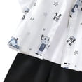 thumbnail image 5 of Ultrave Boys Beach Outfit Button Up Short Sleeve Shirt Solid Casual Shorts 2-Piece Sets Summer Holiday Sets, 5 of 7