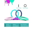 thumbnail image 3 of Deago Silicone Wedding Rings Thin and Stackble Rubber Bands For Sport Club Party (Size 7), 3 of 7