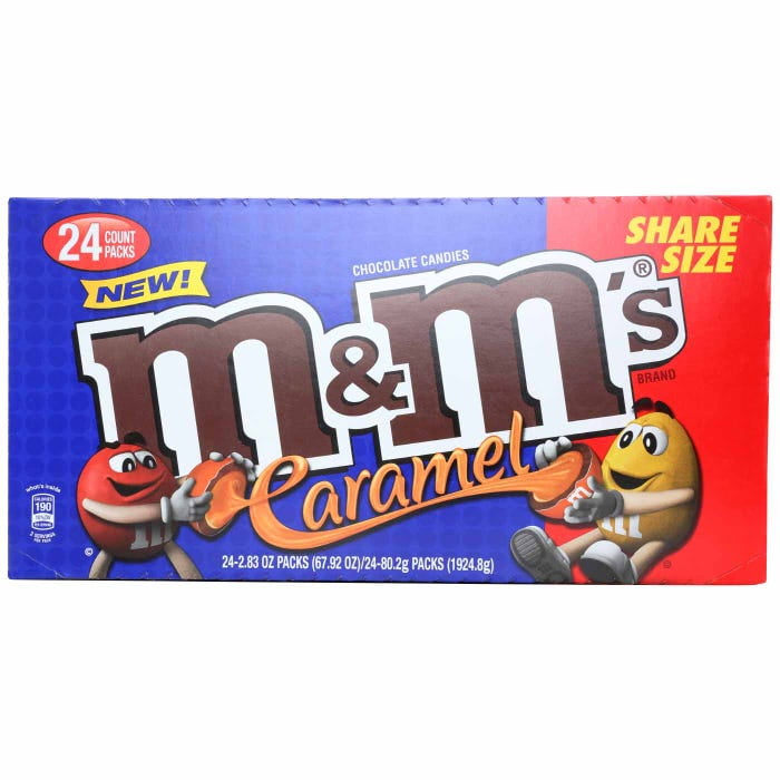 M&Ms 6 flavor 24 pack bundle (2.83 Oz) Share size - Walmart.com