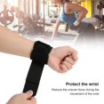 thumbnail image 3 of Sports Wrist Strap Adjustable Wrist Support Brace Weight Lifting Breathable Wrap Not Easy to Slide Enhanced Protection, 3 of 5