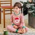 thumbnail image 3 of Conjunto de ropa interior para niños, suéter de algodón puro para niños y niñas, ropa para el hogar, regalo de Navidad, otoño e invierno, novedad de 2020, 3 of 4