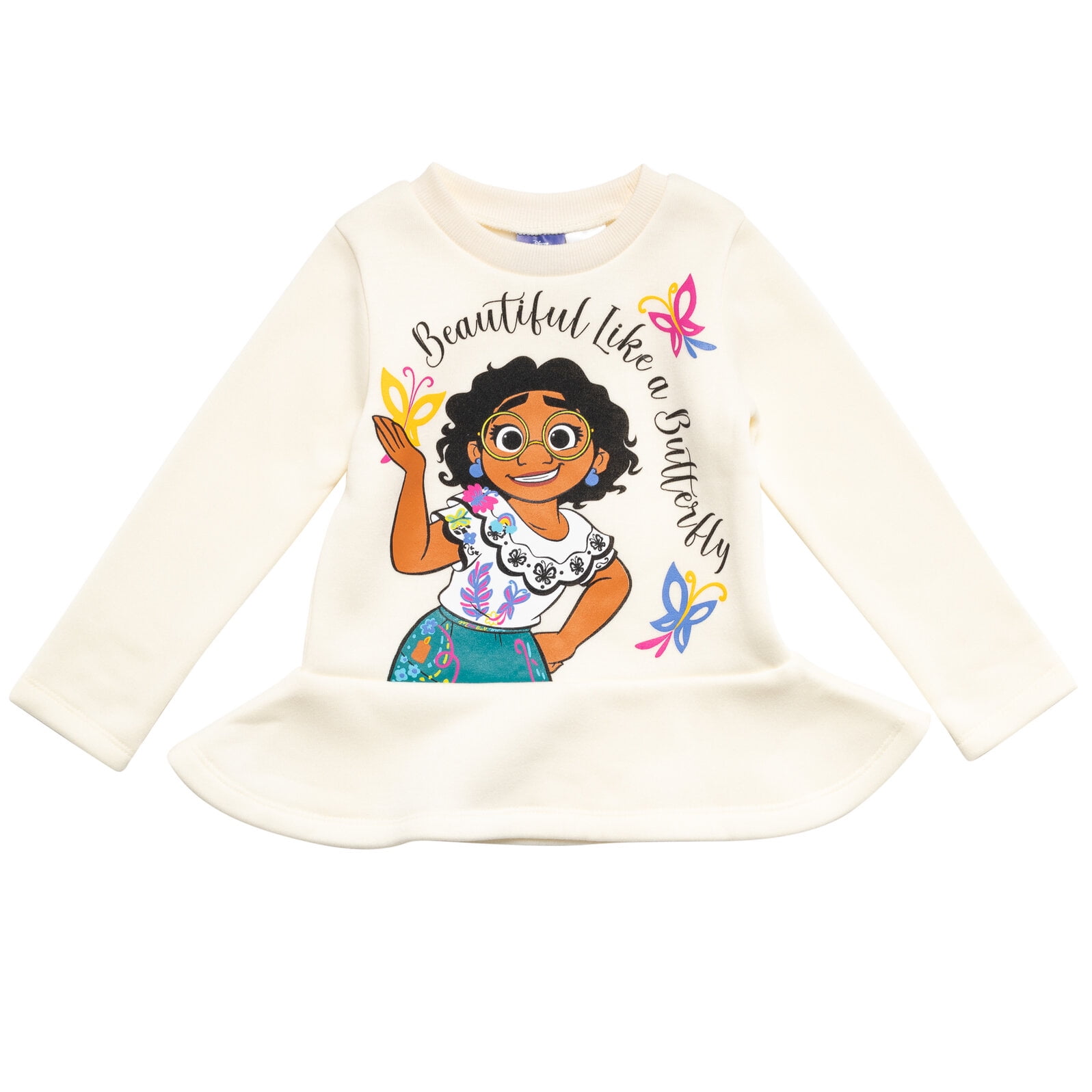 Disney Encanto Mirabel Little Girls Sweatshirt and Leggings Outfit Set Toddler to Little Kid