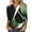 Green, variant on Flattering 3/4 Sleeve Tops For Women Crop Tank Tops For Women Plus Size Workout 3/4 Sleeve Shirts For Women Loose Fit Women Blouses For Work Modest 3/4 Sleeve For Women Pack Tight