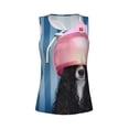 thumbnail image 4 of Lsque Dog in Hairdresser Printed Workout Tank Tops for Women, Athletic Sports Tank Tops, Compression Sleeveless Dry Fit Shirts,Sleeveless Yoga Shirt-XX-Large, 4 of 9