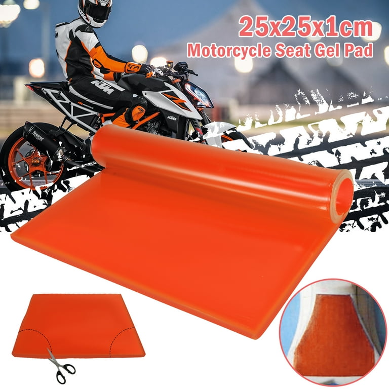 Motorcycle Seat Cooling Pad Gel Elastic Cushion Cushion Comfortable Shock  Absorbing Soft Cool DIY Motorcycle Seat Cushion