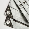 Grizzly Tarps 12 x 16 Feet Silver Heavy Duty Multi Purpose Waterproof