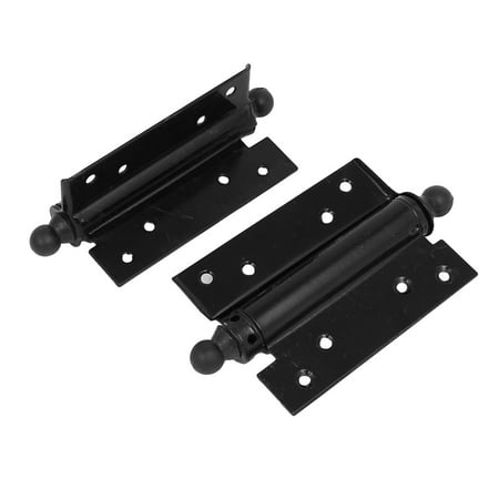 - Uxcell Cabinets Window Door Metal Single Action Spring Hinge Black 135mm Length 2pcs