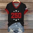 thumbnail image 5 of WERYOUNG Patriotic Graphic T Shirts For Women Fourth Of July Casual Short Sleeve Tees Comfortable 250th Anniversary T-Shirts Holiday Party Cozy Top, 5 of 7