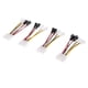 thumbnail image 4 of 4x -Splitter Cable De Ventilador 1 A 4x3pin Ajuste La 12V 5V Para PC, 4 of 9