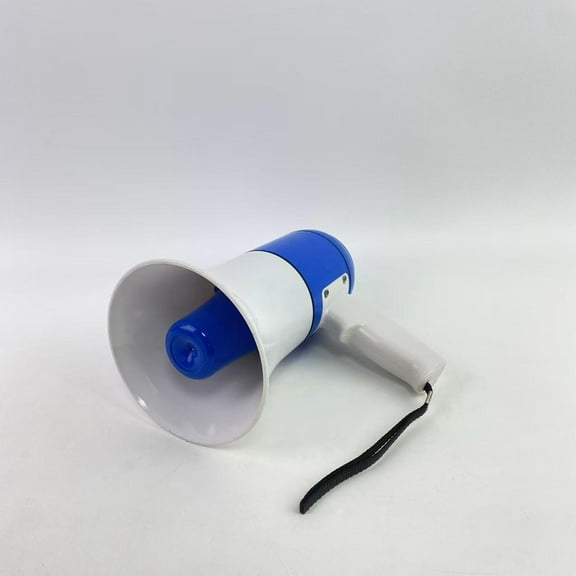 Fyruzella Sound amplifiers,Megaphone Speaker PA Bullhorn with Built-in Siren 50 Watts & Adjustable Volume Control Ideal for Football, Baseball, Hockey