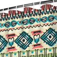 thumbnail image 3 of Boho Floral Shower Curtain 72x72 Inches - Tropical Leaves, Vintage Botanical Print, Waterproof Fabric for Chic Bathroom Decor, Modern Farmhouse & Bohemian Style, 3 of 5