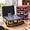 Orange, variant on Purple Aluminum Alloy Trading Card Storage Case Holds 650+ 3x4 35pt Toploaders