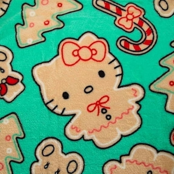 Sanrio Christmas Hello Kitty Silk Touch Throw Blanket, Multicolor, 40 in x 50 in