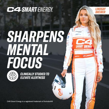 C4 ENERGY C4 SMART ENERGY DRINK, CHERRY BERRY LIME FLAVOR, ZERO SUGAR, CARBONATED, 12 OZ CAN (12 PACK)