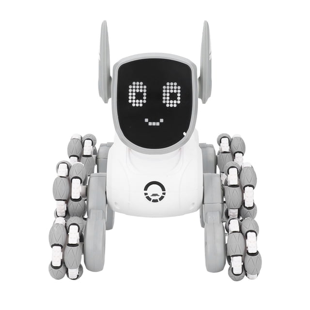 Juguete De Perro Robot De Control Remoto, Perro Robot De Acrobacias Interactivo Recargable De 2,4 Ghz Y 8 Ruedas Para Niños Y Niñas