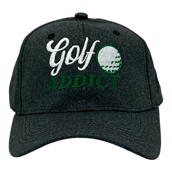Golf Addict Hat Funny Sarcastic Golfing Graphic Novelty Cap