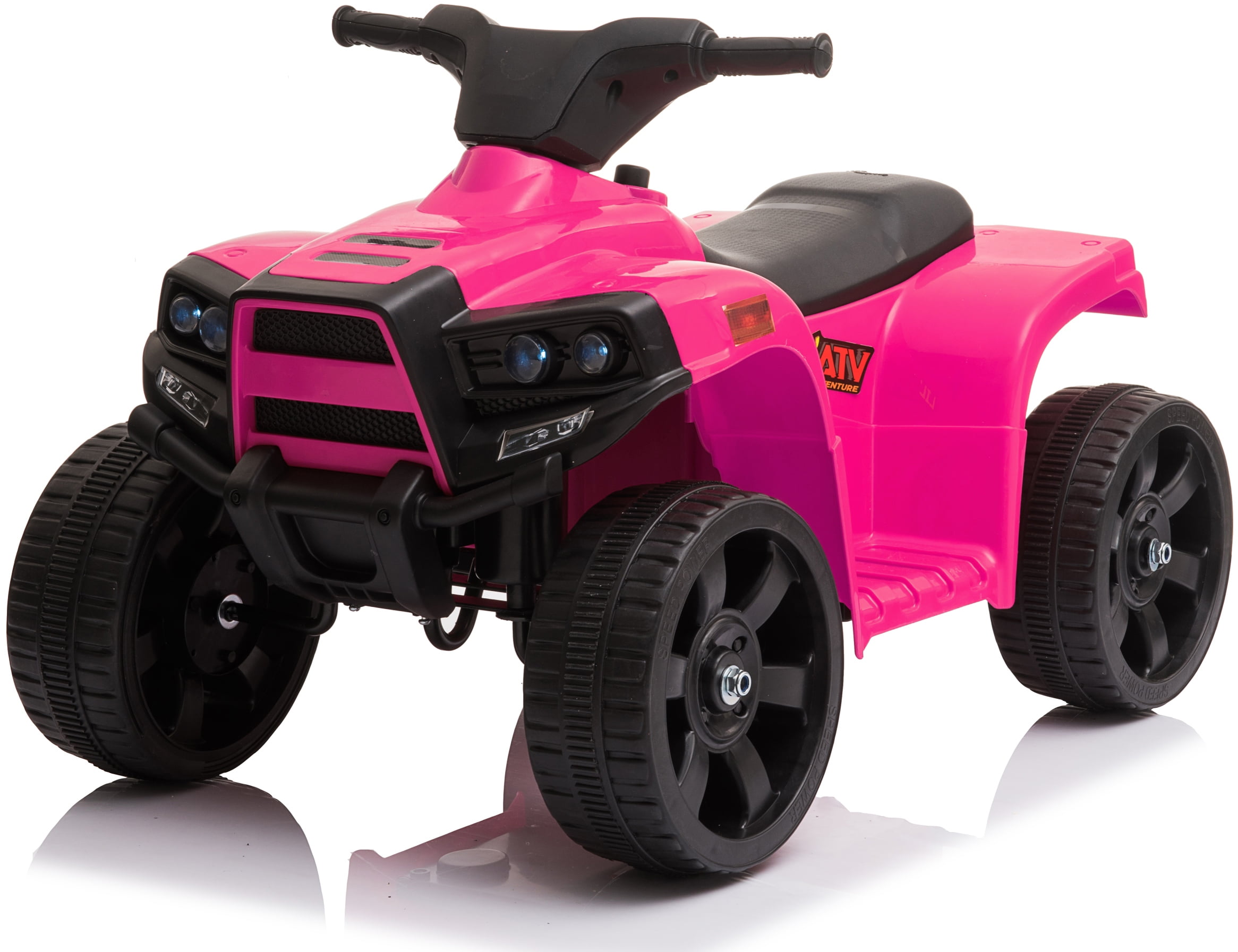 pink battery quad