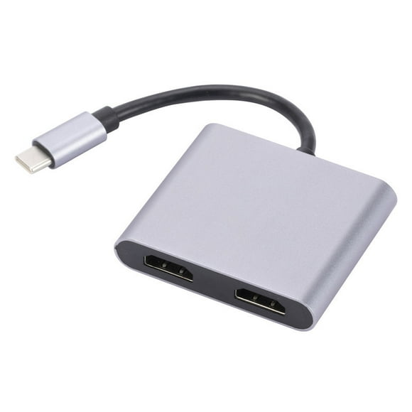 Adecuado para estación de acoplamiento 4 en 1 MST TYPEC a base de expansión HDMI dual misma pantalla pantalla diferente 4K HD usb2 en 1