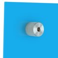 thumbnail image 4 of Magnetic Eraser Glass Board 36" X 48" Inches Eased Corners - Light Blue, 4 of 5