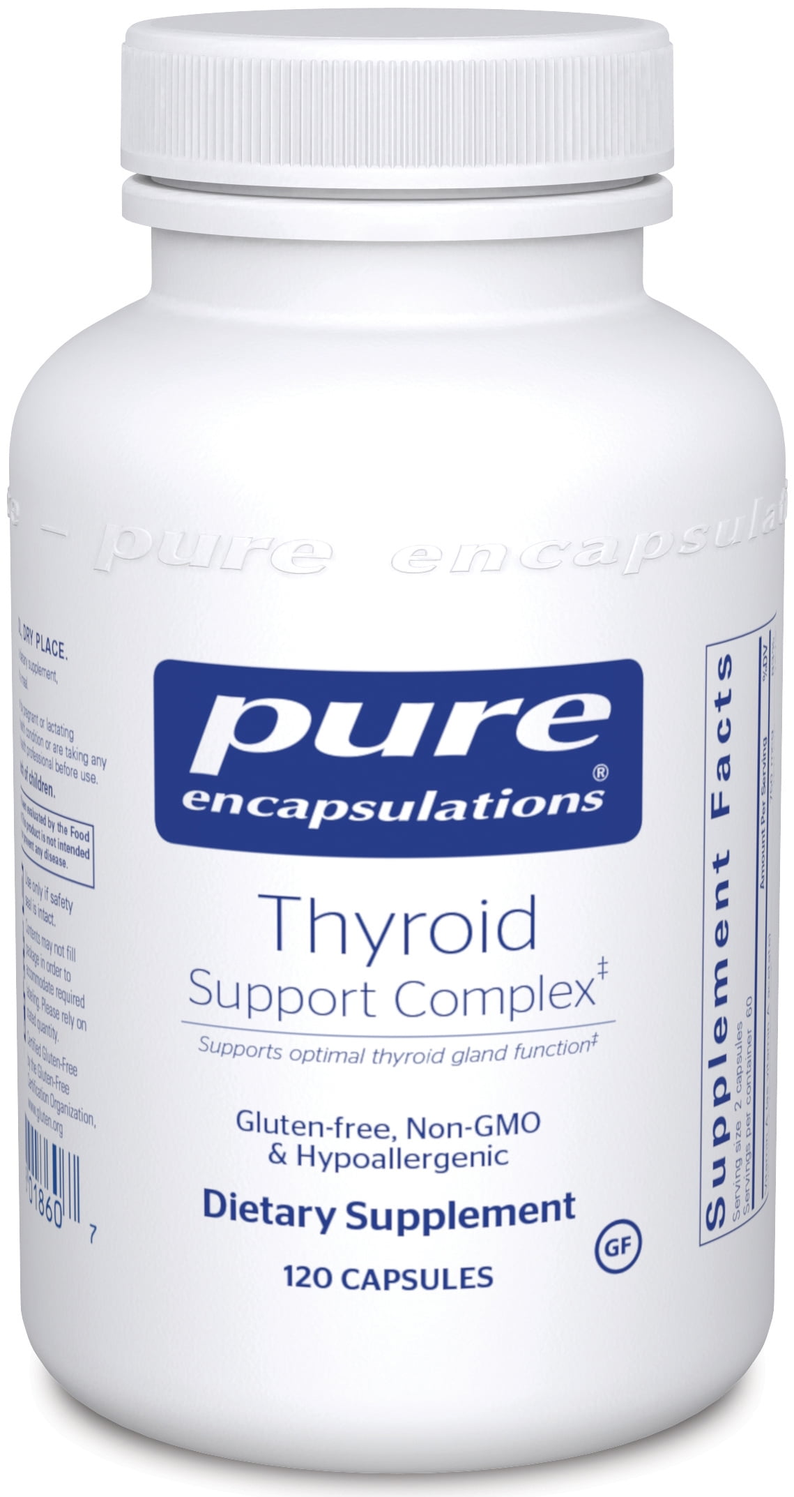 Pure Encapsulations Thyroid Support Complex Hypoallergenic