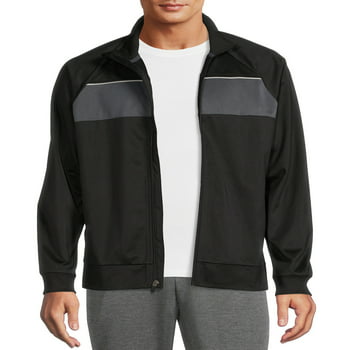 Athletic Works Men's and Big Men's Track Jacket, up to size 5XL