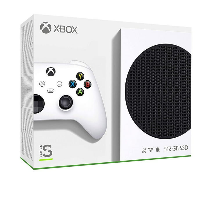 TEC Microsoft - Xbox Series- -S -512GB SSD White Console Bundle with  3-Month Gold Live Membership