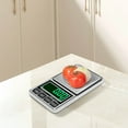 thumbnail image 4 of Ltdhehe Pocket Scale Digital Jewelry Scale 200g 0.01g Accuracy USB Rechargeable Portable Mini Gram Scale Small Food Scale For Gold Coffee Batteries Included With Leather Cas E, 4 of 8