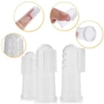 thumbnail image 2 of Whataatahia Cepillos de dientes para perros, cepillos de dientes para mascotas, cepillos para el cuidado dental, cepillos de dientes de silicona natural para perros y gatos, 2 of 6