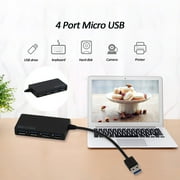 Powered Usb 3.0 Hub 4-Port SuperSpeed Compact Hub Adapter USB Hab For PC Lapto p For Mac Notebook Desktop