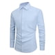 thumbnail image 1 of pstuiky Camisas suaves de manga larga para hombre, Camisa informal de manga larga con botones y cuello vuelto para hombre Tops casuales para hombres xxxxl, 1 of 2
