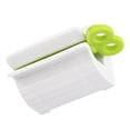 thumbnail image 2 of Toothpaste Squeezer Universal Rolling Tube Accessory Manual Toothpaste Dispenser Dispenser Squeezing Extractor Dispensing Holder Household Kitchen Bathroom Green, 2 of 9