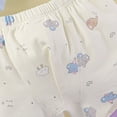 thumbnail image 5 of Wxirdiow Girls' Panties Girls Boyshort Panties Cotton Breathable Briefs Kids Print Underwear 2 Pack Blue Size,6-8 Years, 5 of 5