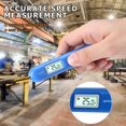 thumbnail image 4 of Termómetro infrarrojo LCD Digital lápiz Sensor de medición de temperatura No táctil para horno barbacoa - Azul Sunnimix Termómetro infrarrojo de bolsillo, 4 of 8