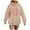 Khaki, variant on yueewhu Graphic Hoodies Women Y2k Oversized Sweatshirt Long Sleeve Pullover Sweater Cute Hooded Preppy Top Shirts L/L(Light Gray, XL)