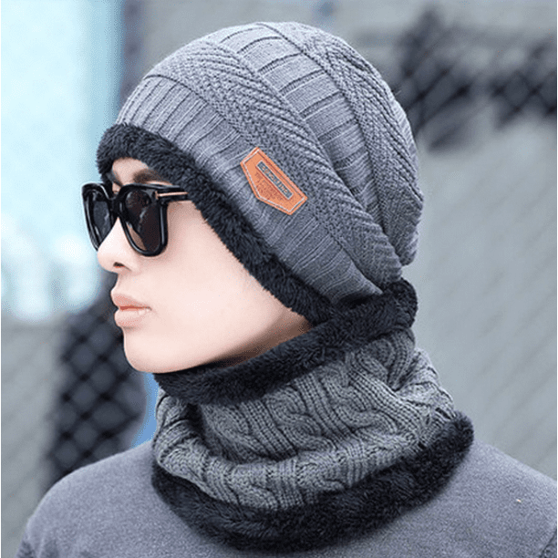 1 Pièce Bonnet Épaissi D'hiver Pour Femmes, Chapeau Tricoté Chaud