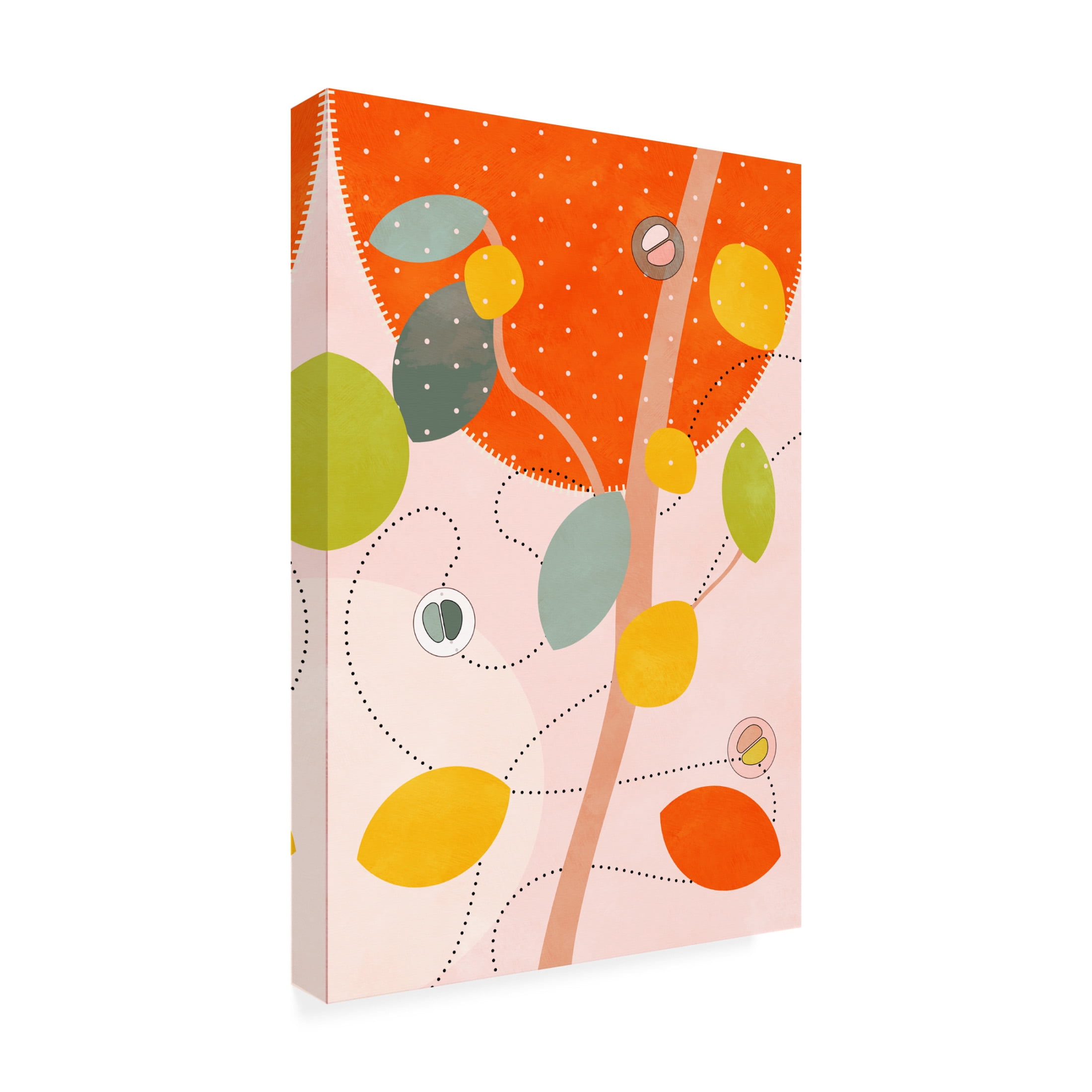 Trademark Fine Art Ana Rut Bre Friendly Colors Hilma 5 Canvas Wall Art
