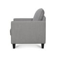 thumbnail image 4 of HFO Brooklynn Transitional Polyester Fabric Upholstered Armchair in Gray, 4 of 10