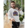 thumbnail image 2 of The Future Is Proud. Sweatshirt Men -Smartprints Designs, Male 5X-Large, 2 of 4