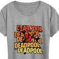 thumbnail image 3 of Marvel Deadpool - Katana Pose - Women's Short Sleeve Graphic T-Shirt, 3 of 5