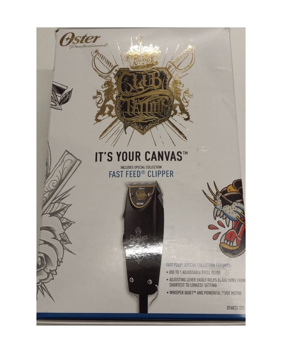 oster fast feed tattoo