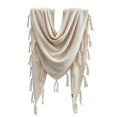 thumbnail image 2 of HuangHuanChen Shawl Wraps for Women Scarf Sweater Retro Solid Color Fringe Shawl Cardigan Cape Soft Knit Blanket Shoulder Tops Shawls and Wraps for Evening Dresses One Size, 2 of 7