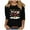 Black, variant on Womens Casual Christmas Tee Shirts Oversized Sweatshirt Cotton Pullover Sweaters Dressy Casual Zip Up Sweatshirt Plus Size 3/4 Sleeve Shirts