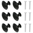 thumbnail image 7 of 30 Sets Round Cabinet Knobs with Mounting Screws for Drawers, Wardrobes, Doors - Door Pull Hardware, 7 of 7