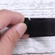thumbnail image 5 of 10 cintas adhesivas negras de 2 x 18 cm, reutilizables, con ganchos y bucles, para sujetar cables y arneses de cables resistentes para dispositivos electrónicos., 5 of 7